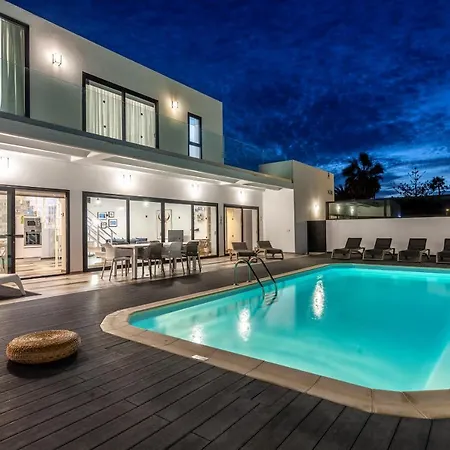Luxury Azul Private Pool And Bbq By Holidays Villa Corralejo