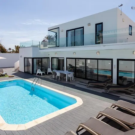 Villa Luxury Azul Private Pool And Bbq By Holidays Corralejo