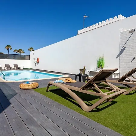 Luxury Azul Private Pool And Bbq By Holidays Villa Corralejo