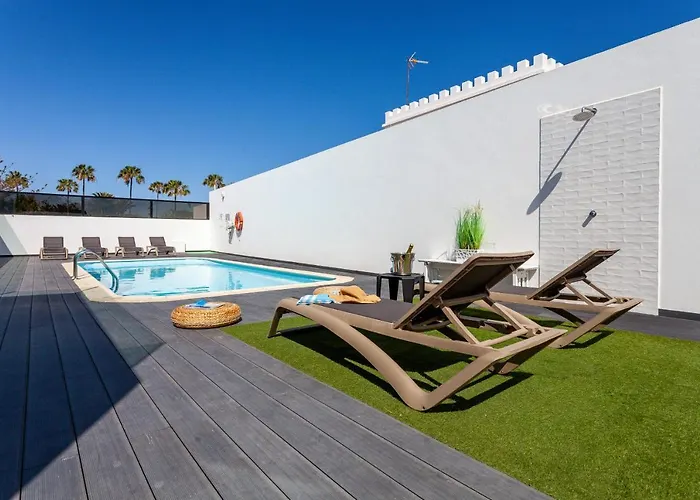Luxury Azul Private Pool And Bbq By Holidays Villa Corralejo